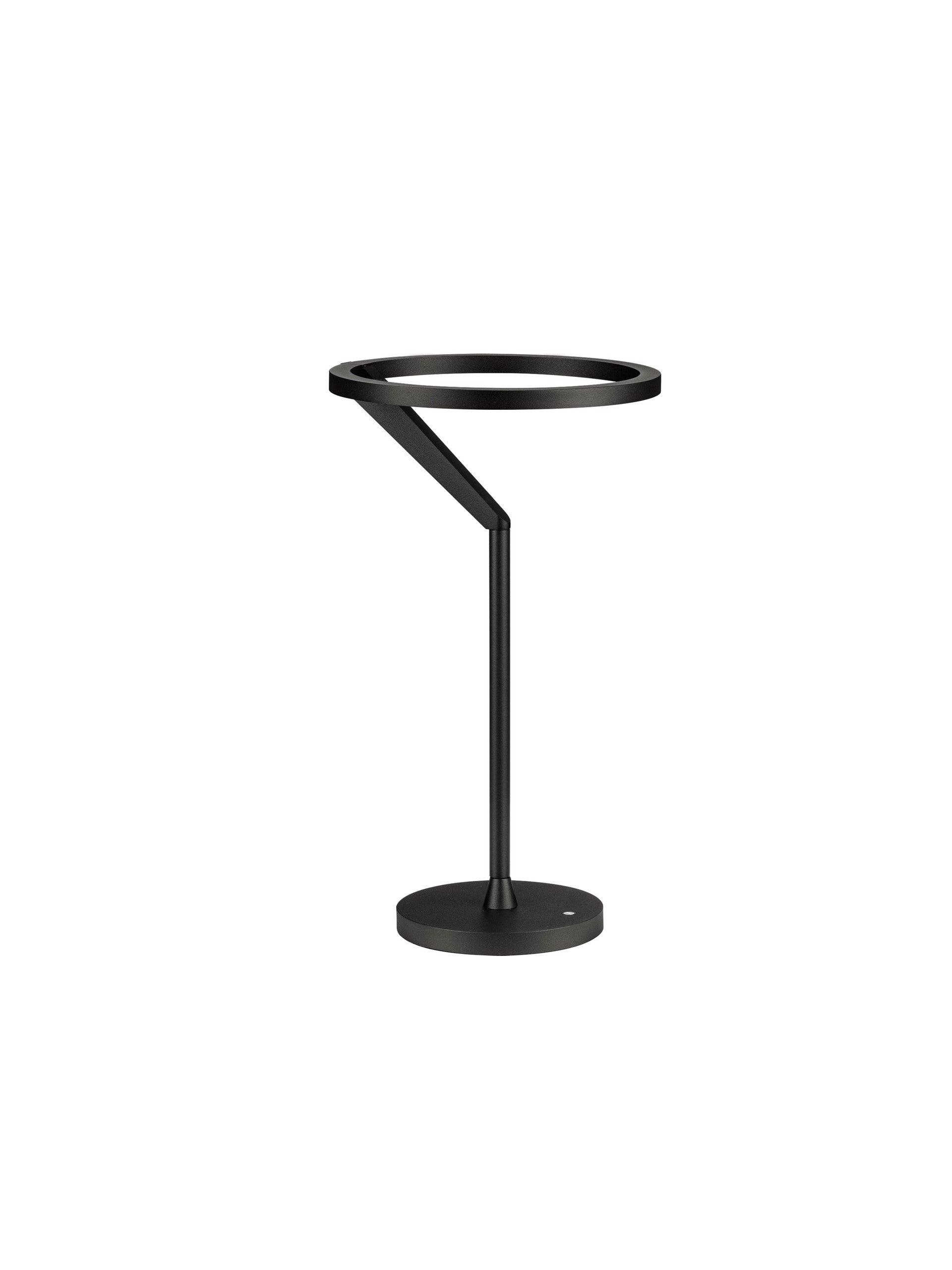 Висящо осветително тяло (пендел) TILIA LED 16W 220-240V Пясъчно черен алуминий ⌀22 H38см сензор