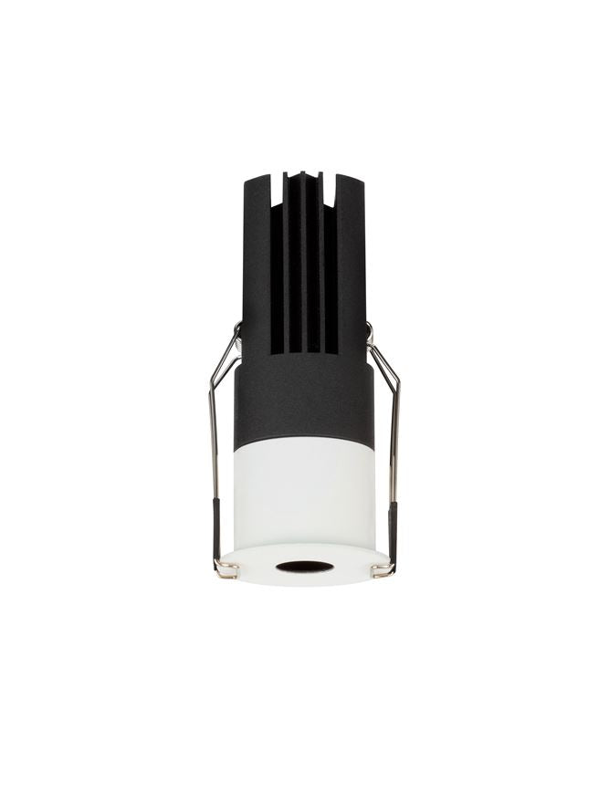 LED спот MINIONE LFO 8W Пясъчно черен алуминий Ø46 H9см 2700K CRI90