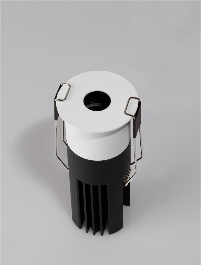 LED спот MINIONE LFO 8W Пясъчно черен алуминий Ø46 H9см 2700K CRI90
