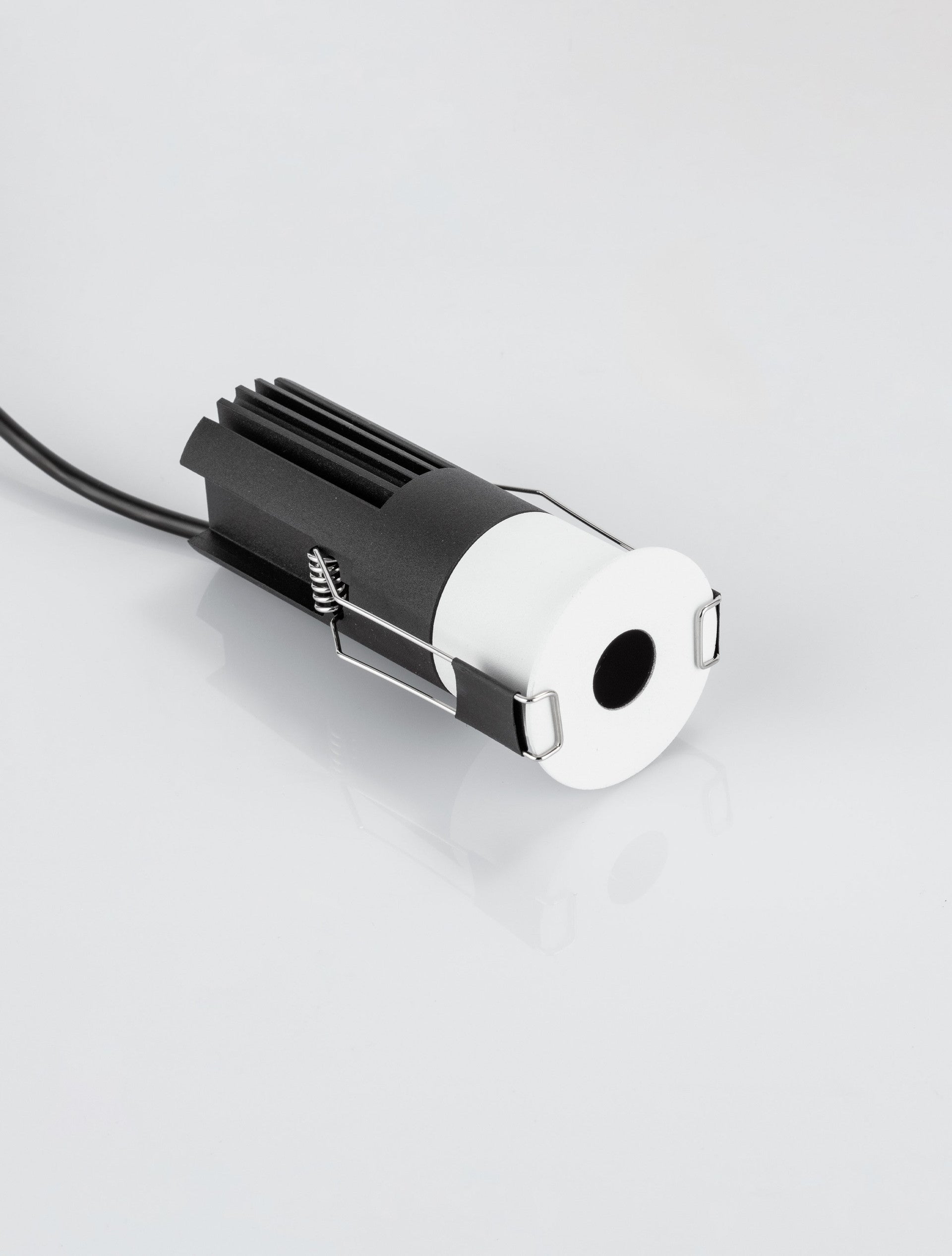 LED спот MINIONE LFO 8W Пясъчно черен алуминий Ø46 H9см 2700K CRI90