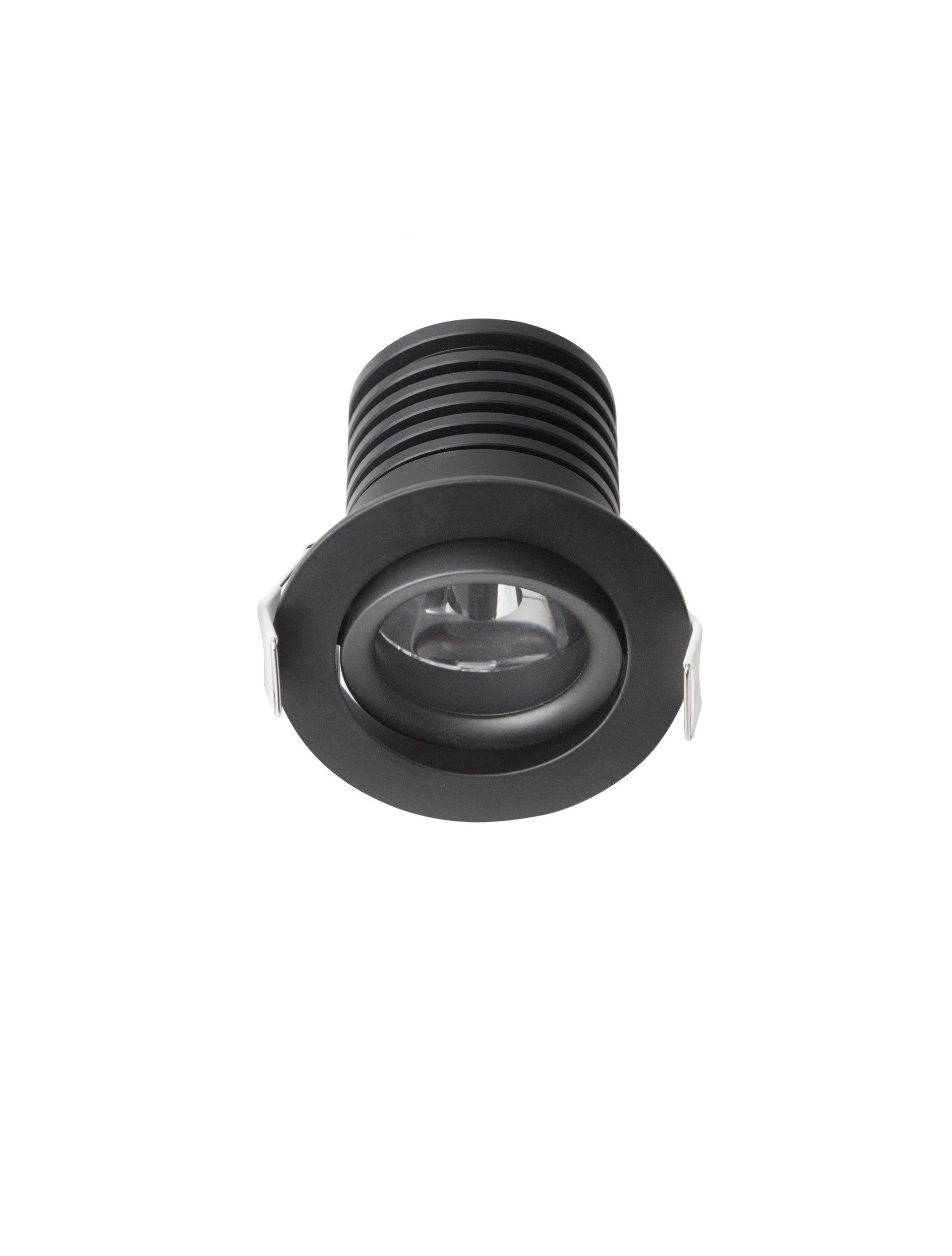 Техническо осветление TIF LENS 2W 3000K Пясъчно черен