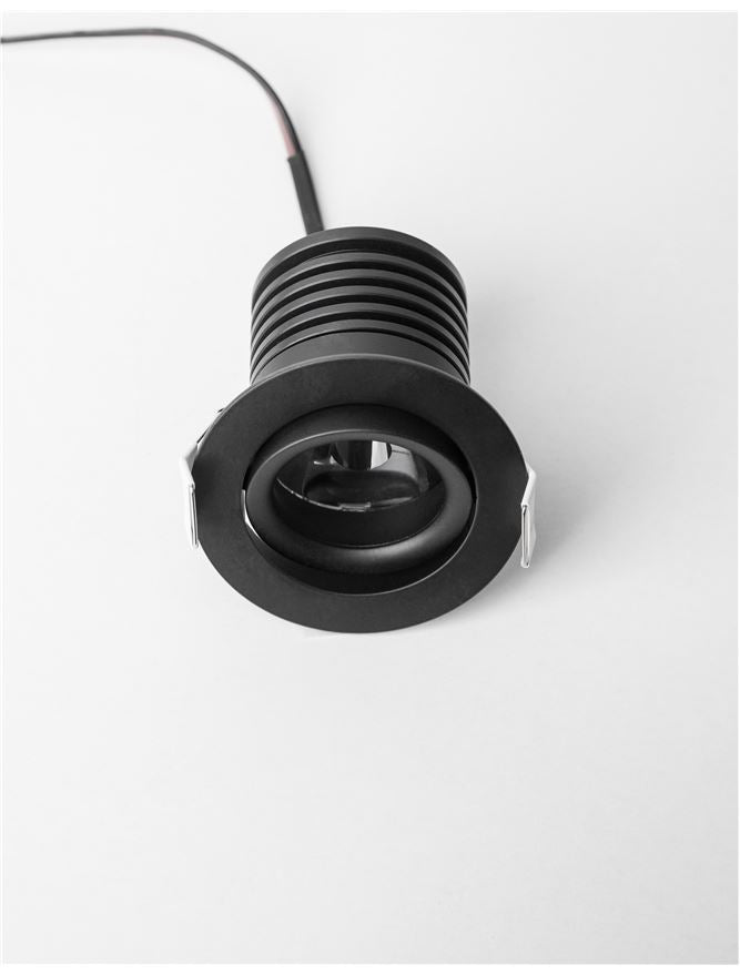 Техническо осветление TIF LENS 2W 3000K Пясъчно черен