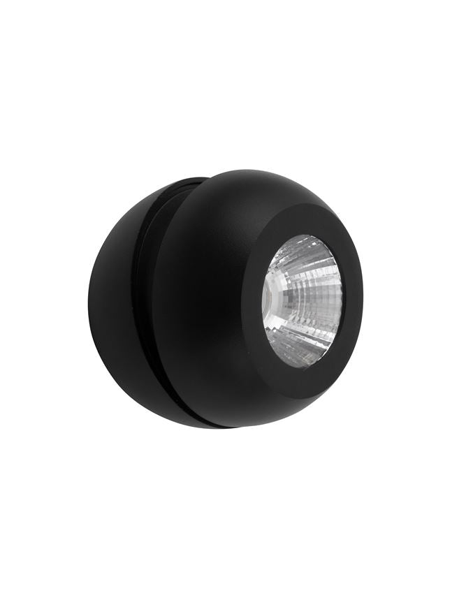 Висящо осветително тяло (пендел) GON 5W LED Пясъчно черен алуминий