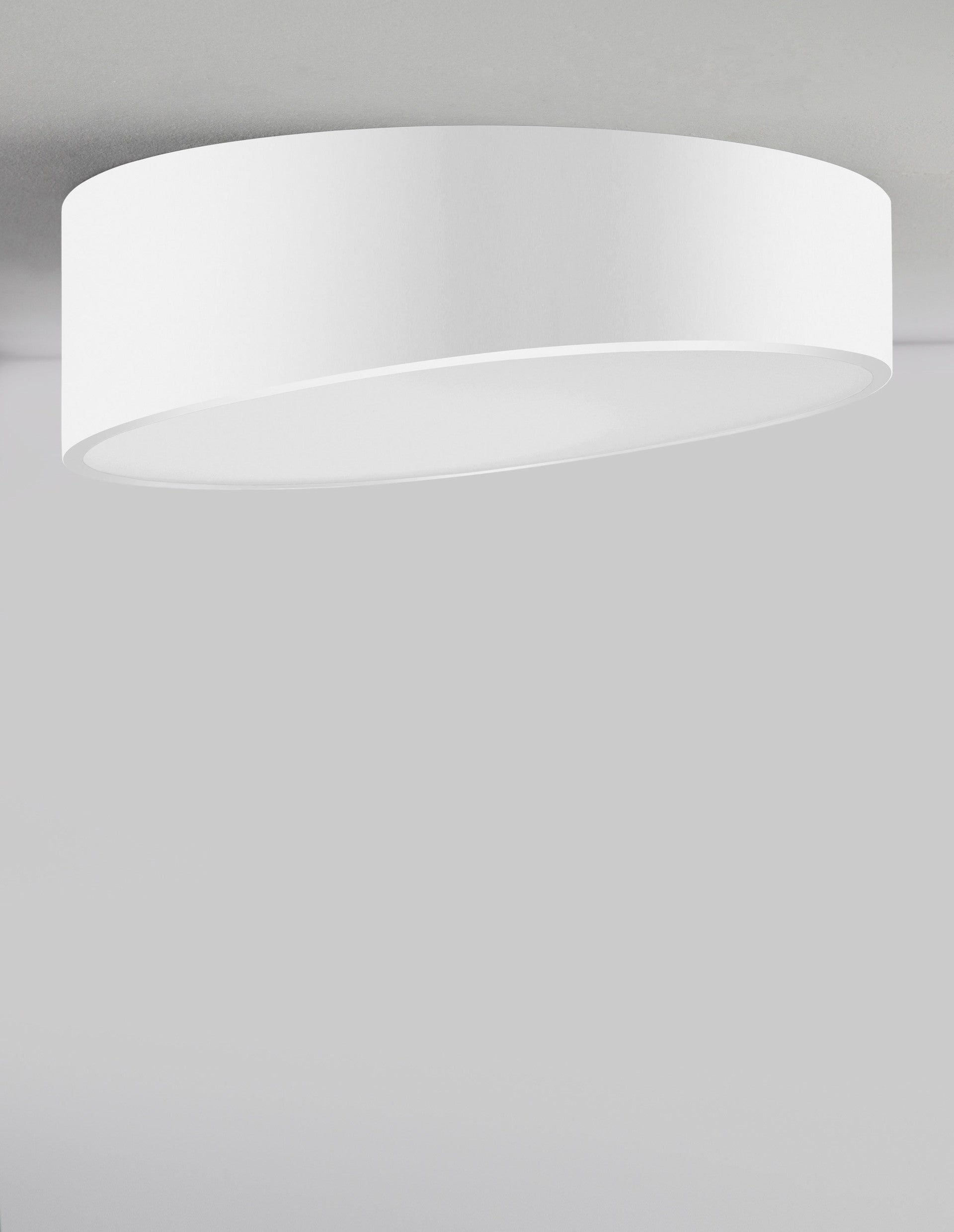 Висящо осветително тяло (пендел) MAGGIO 60W LED Пясъчно бял алуминий матово бял акрил ⌀50 H12см
