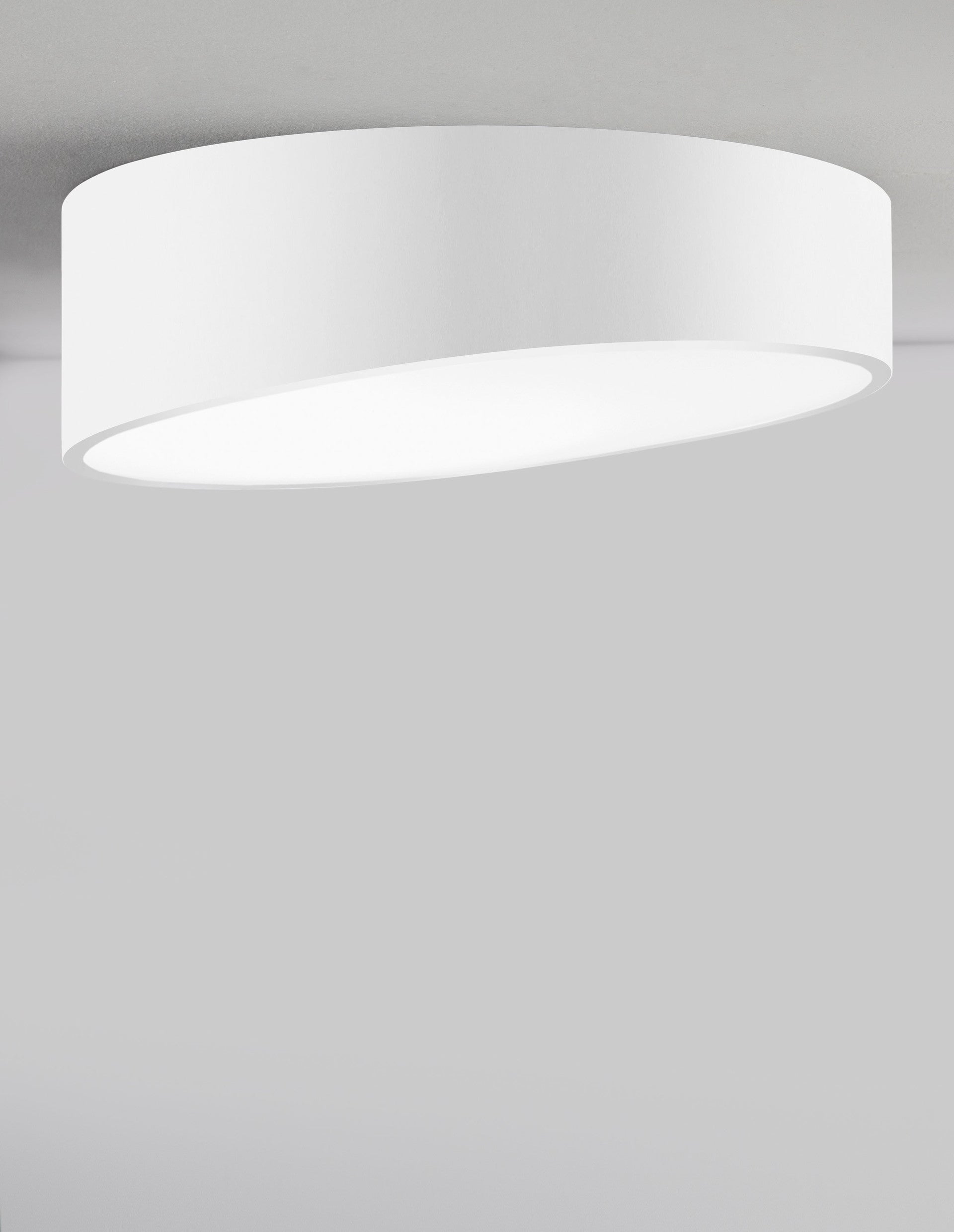 Висящо осветително тяло (пендел) MAGGIO 60W LED Пясъчно бял алуминий матово бял акрил ⌀50 H12см