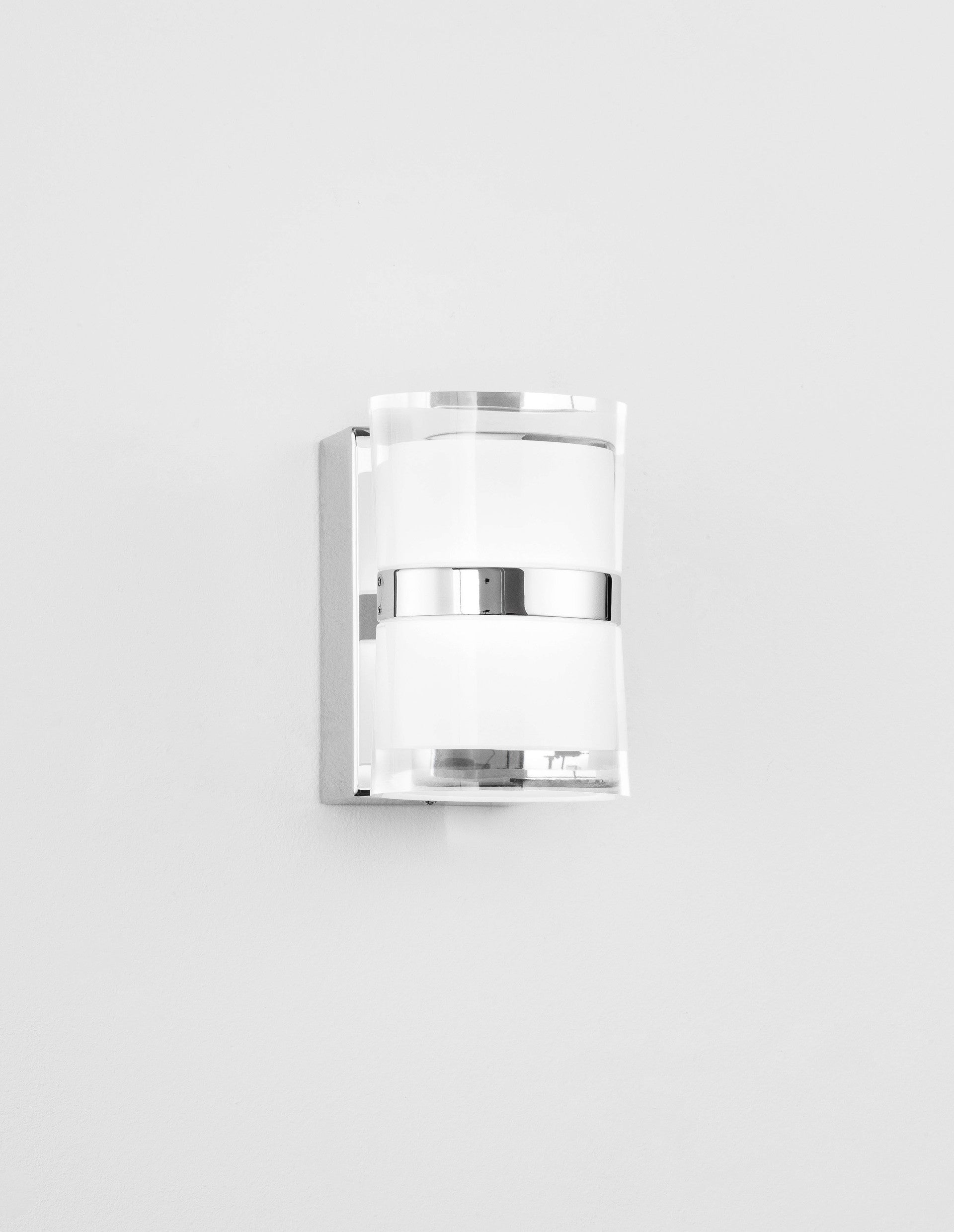 Висящо осветително тяло (пендел) SABIA 10W Хром алуминий акрил