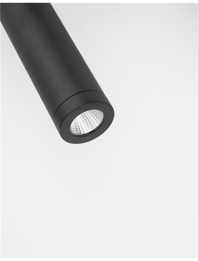 Техническо осветление WANG LED12W 3000K ⌀3 Пясъчно черен