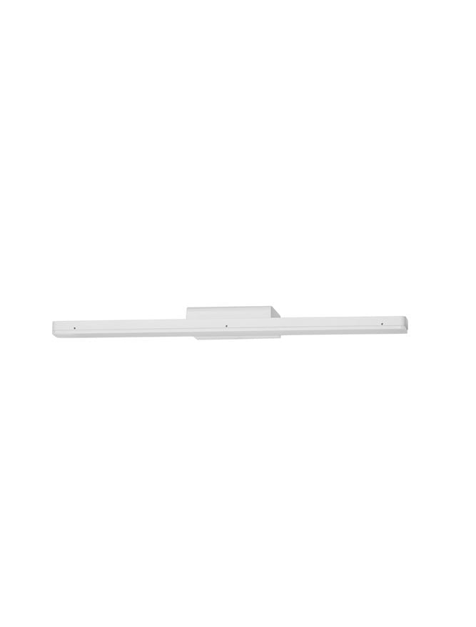 Висящо осветително тяло (пендел) NYX 12W LED Матово бял алуминий и акрил IP44