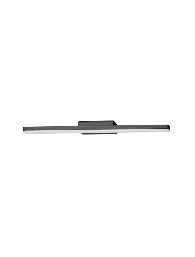 Висящо осветително тяло (пендел) NYX 12W LED Тъмен сив алуминий и акрил IP44
