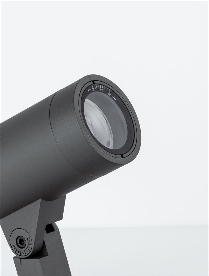 LED спот LAW INOUT 10W 220-240V IP65 Черен L14 W7.6 H15.3см 3000K
