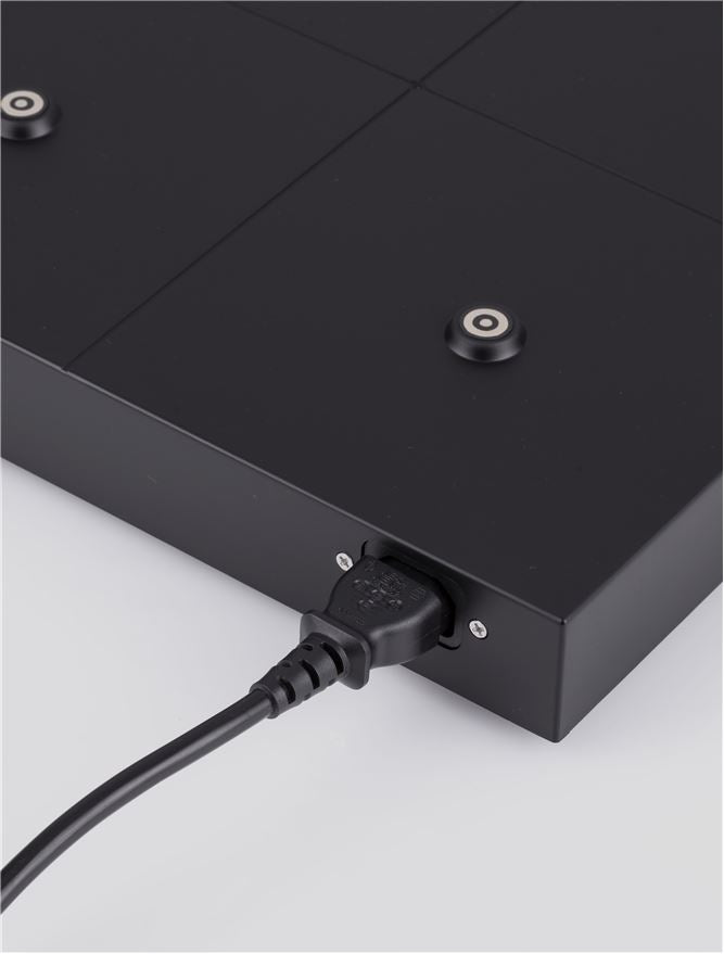 Аксесоар BASE 100-240V Пясъчно черен акрил ABS