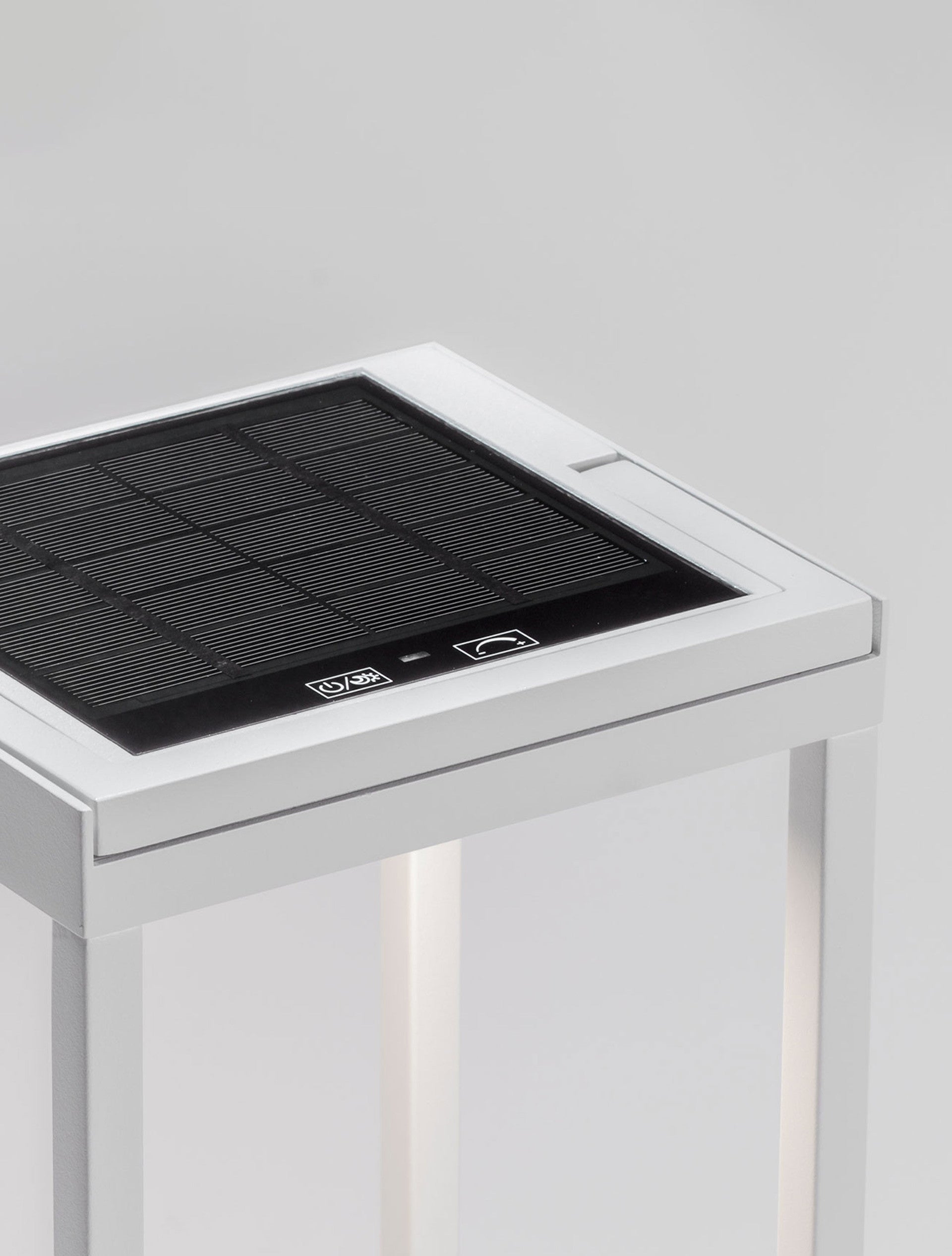 Външен аплик TEGOLO 2W LED Пясъчно бял алуминий и стъкло IP54