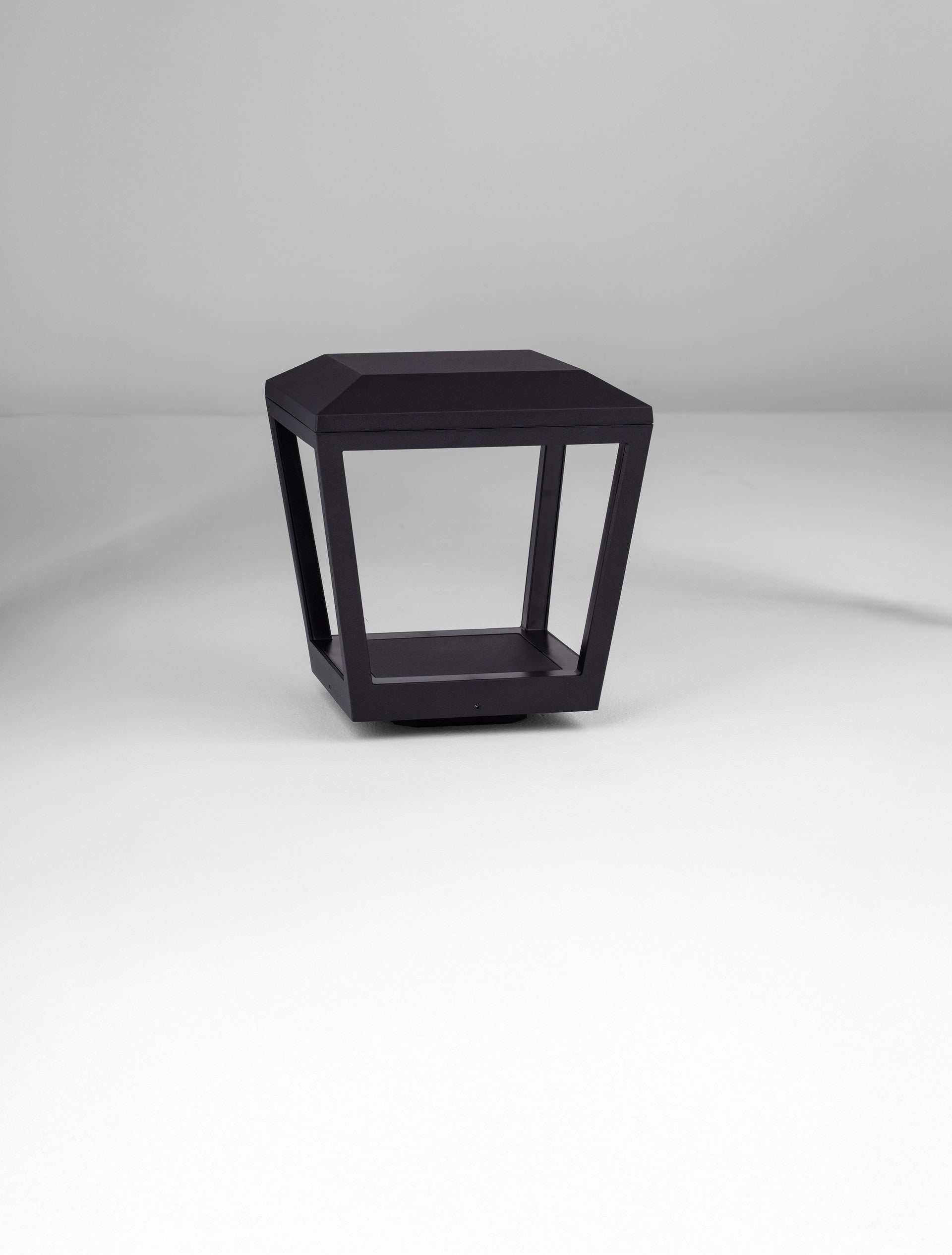 Външен аплик OPU LED 15W Тъмен антрацит алуминий и поликарбонат L24 W24 H26см IP65