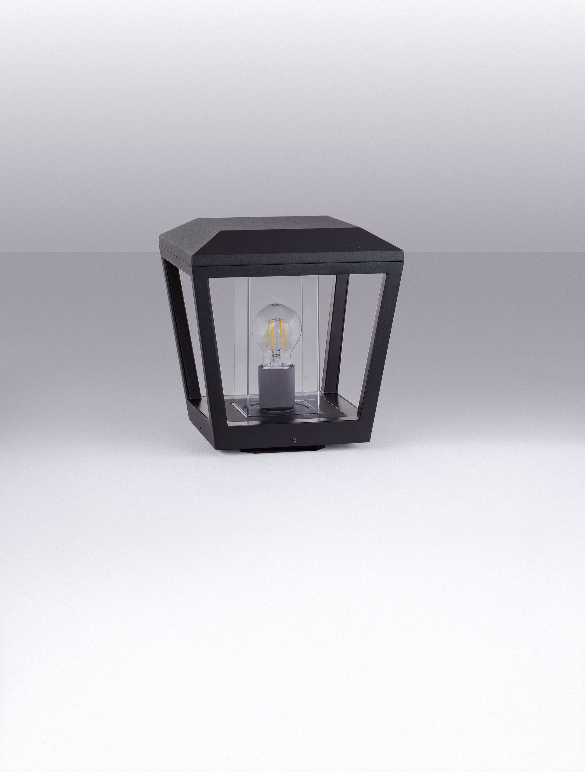 Външен аплик OPU 12W Тъмен антрацит алуминий IP54