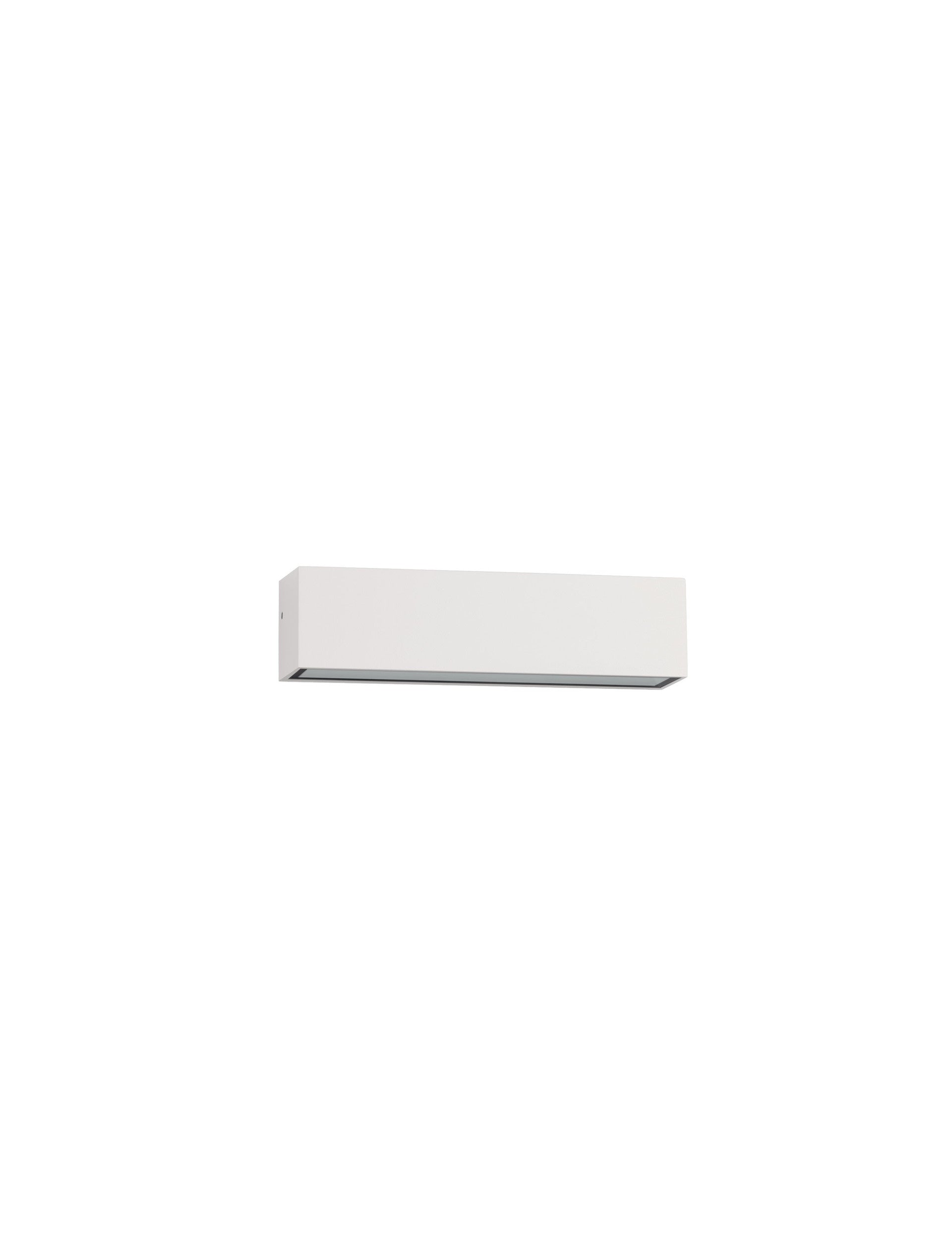 Градинска лампа ALLURE 8W Пясъчно бял алуминий и стъкло IP65 3000K L22см