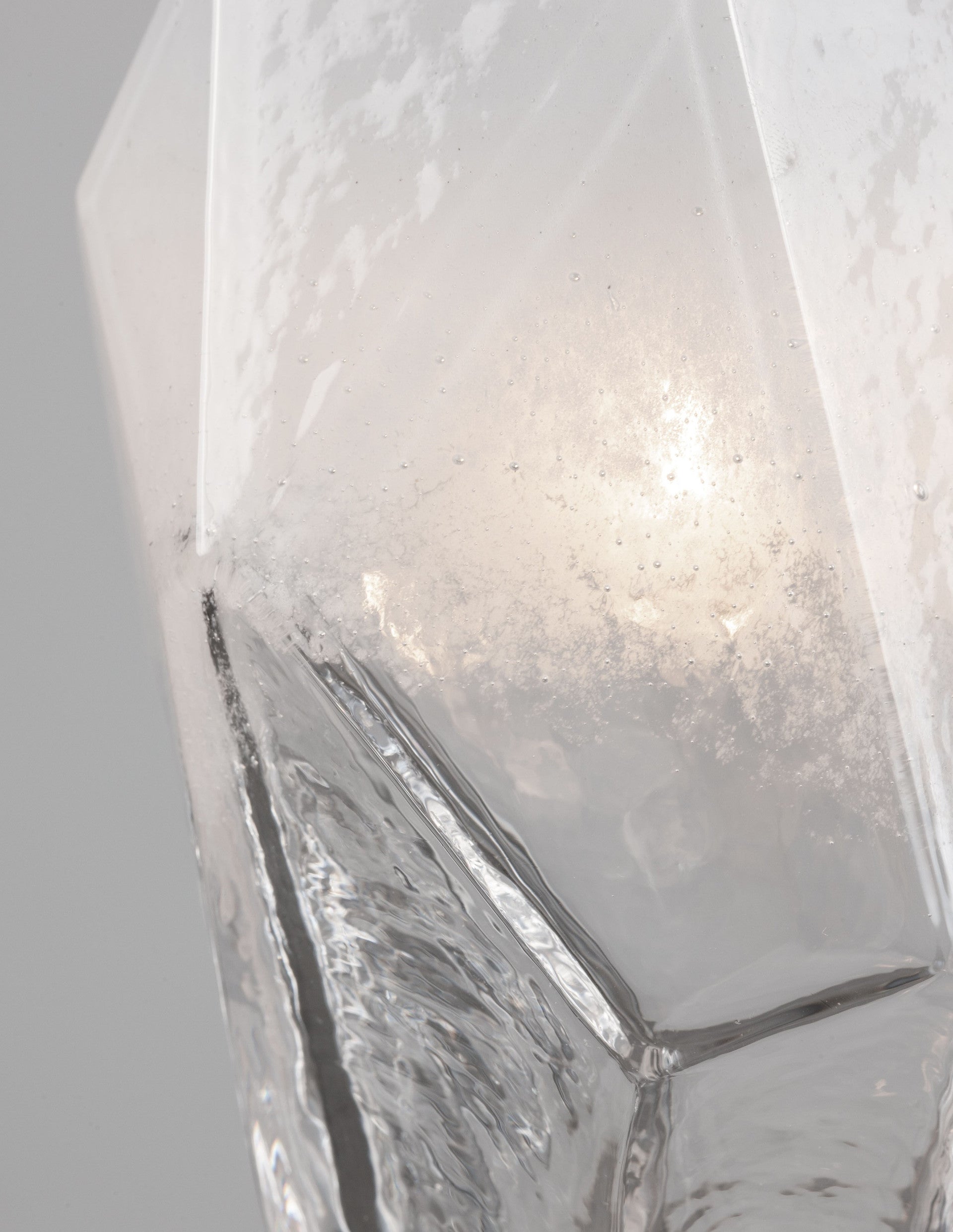 Висящо осветително тяло (пендел) ICE 15W G9 Бял Градиент Бял метал