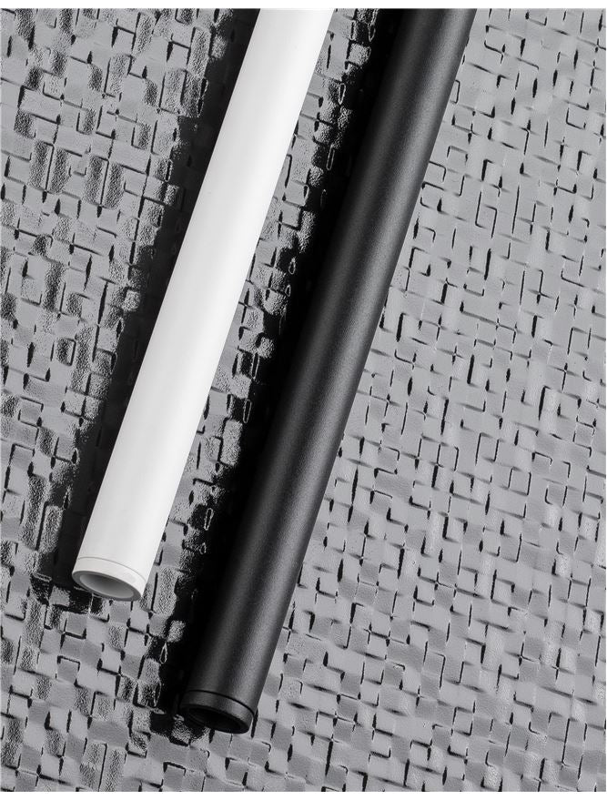 Висящо осветително тяло (пендел) ULTRATHIN LED 3W 230V Пясъчно черен алуминий Регулируема височина ⌀2.5 H60-150см