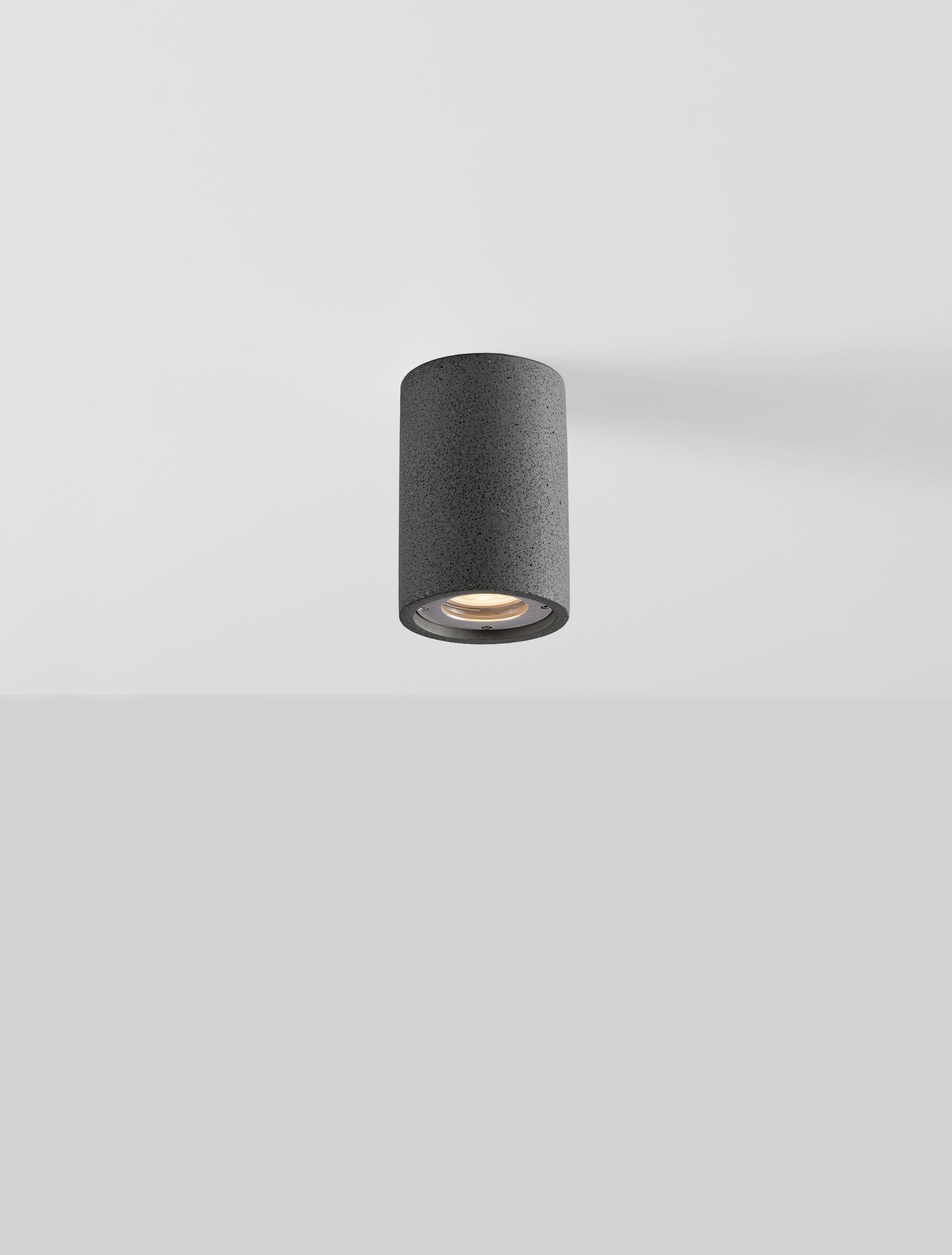 Градинска лампа PAR LED GU10 10W Черен пясъчен бетон IP65