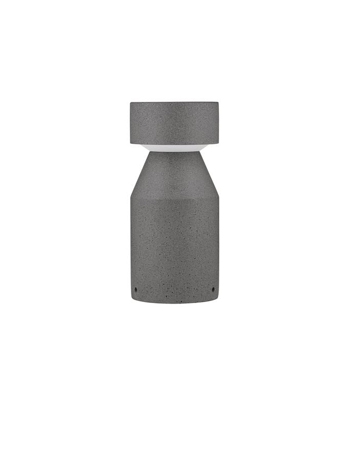 Градинска лампа LUA 12W Пясъчно черен бетон IP65 3000K