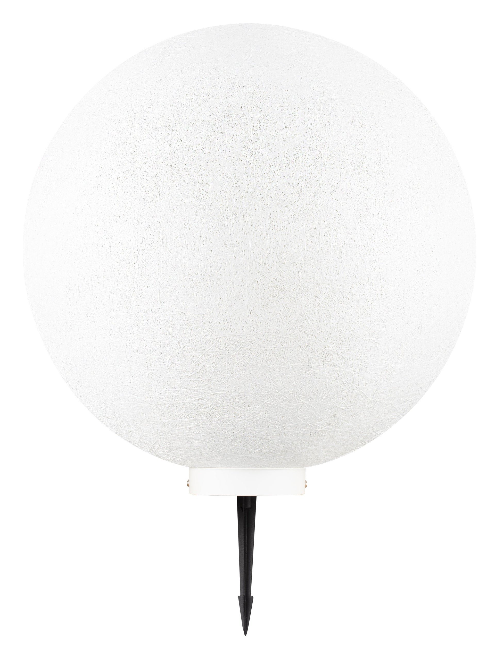 Градинска лампа MOON LED E27 12W Пясъчно бял ⌀50 H50см +19см шип IP65