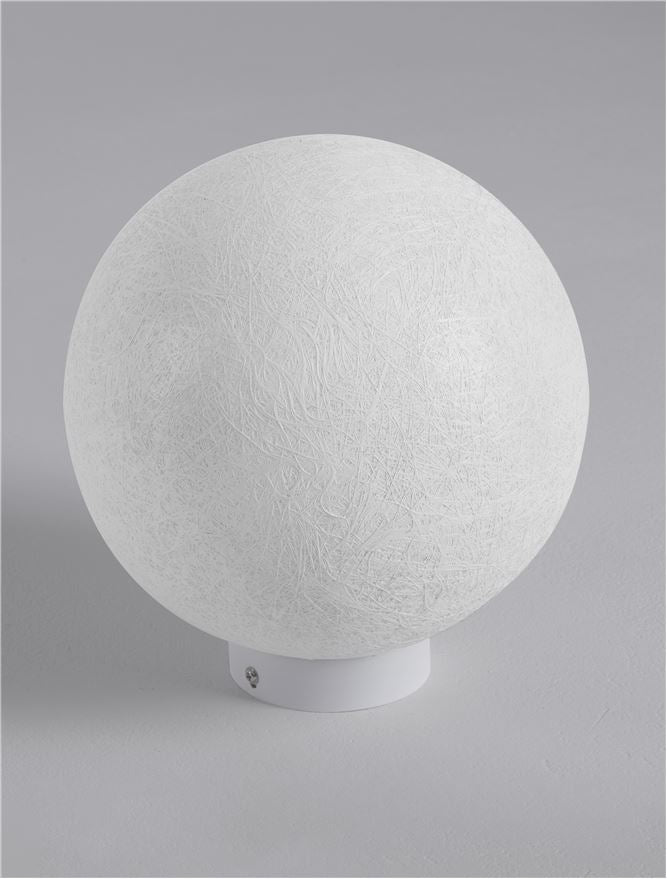Градинска лампа MOON LED E14 5W Пясъчно бял ⌀25 H25см +19см колче IP65