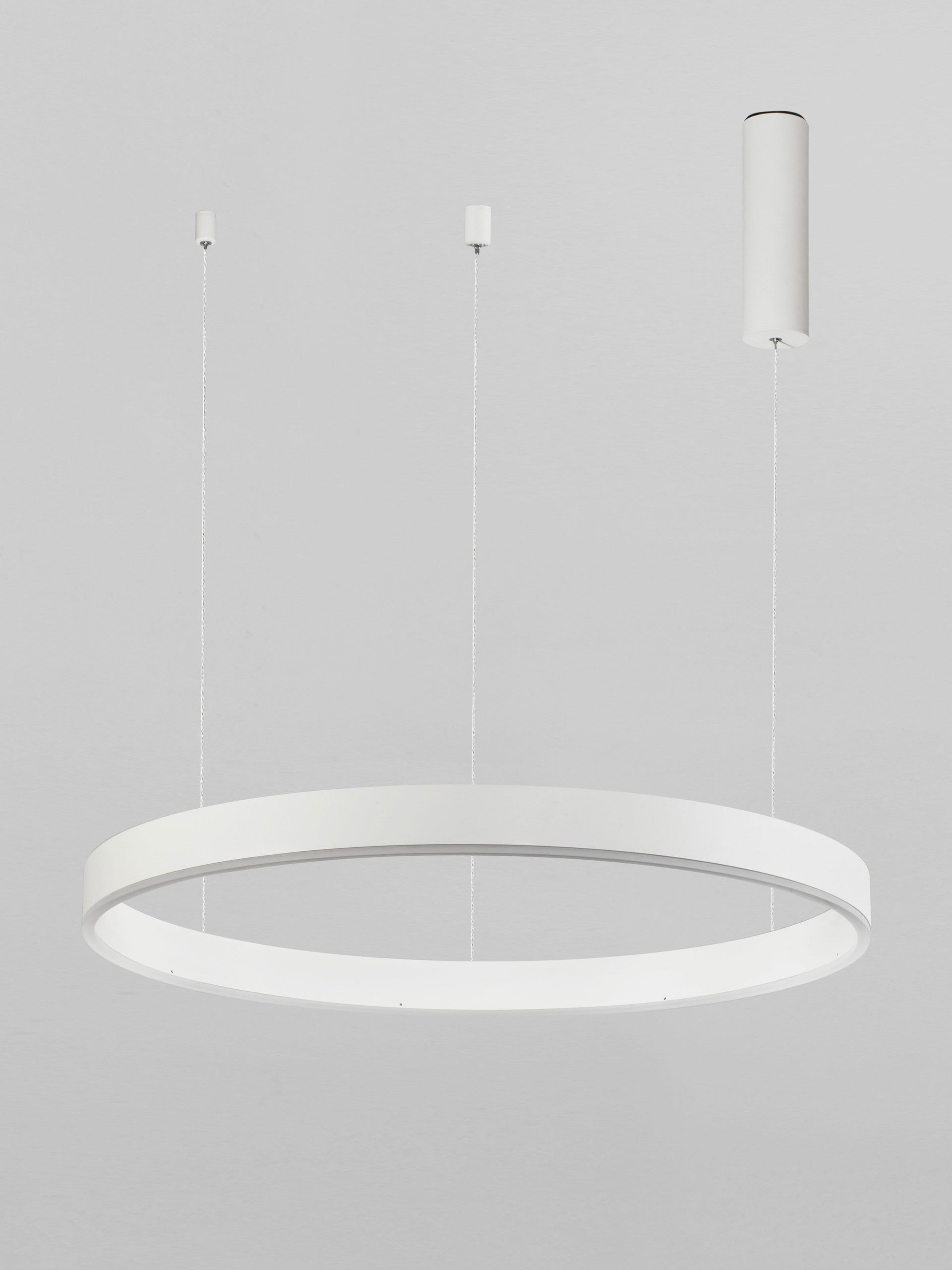 Висящо осветително тяло (пендел) MOTIF 40W LED 3000K Триак димируем Пясъчно бял алуминий акрил Регулируема височина