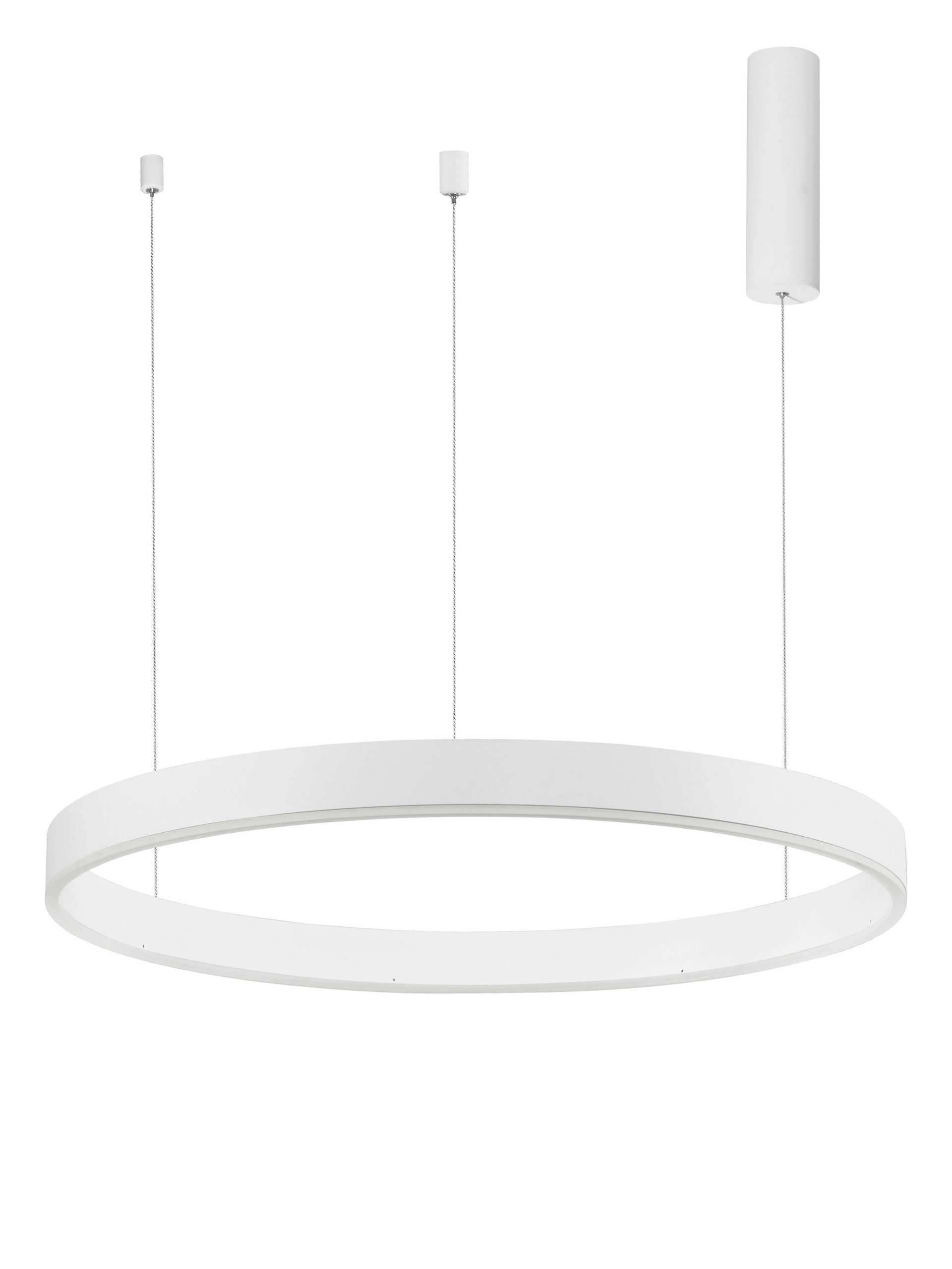 Висящо осветително тяло (пендел) MOTIF 50W LED 3000K Триак димируем Пясъчно бял алуминий акрил