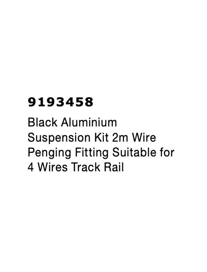 Техническо осветление 4 WIRES TRACK RAILS Черен монтаж - alternate view