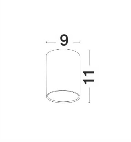 Външен аплик CECI 6W Пясъчно бял алуминий