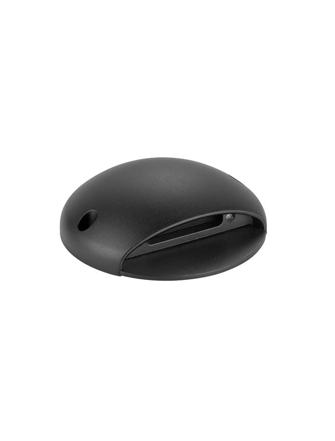 LED спот RABIT 3W 24V IP65 Черен ⌀12 H3.8см 3000K