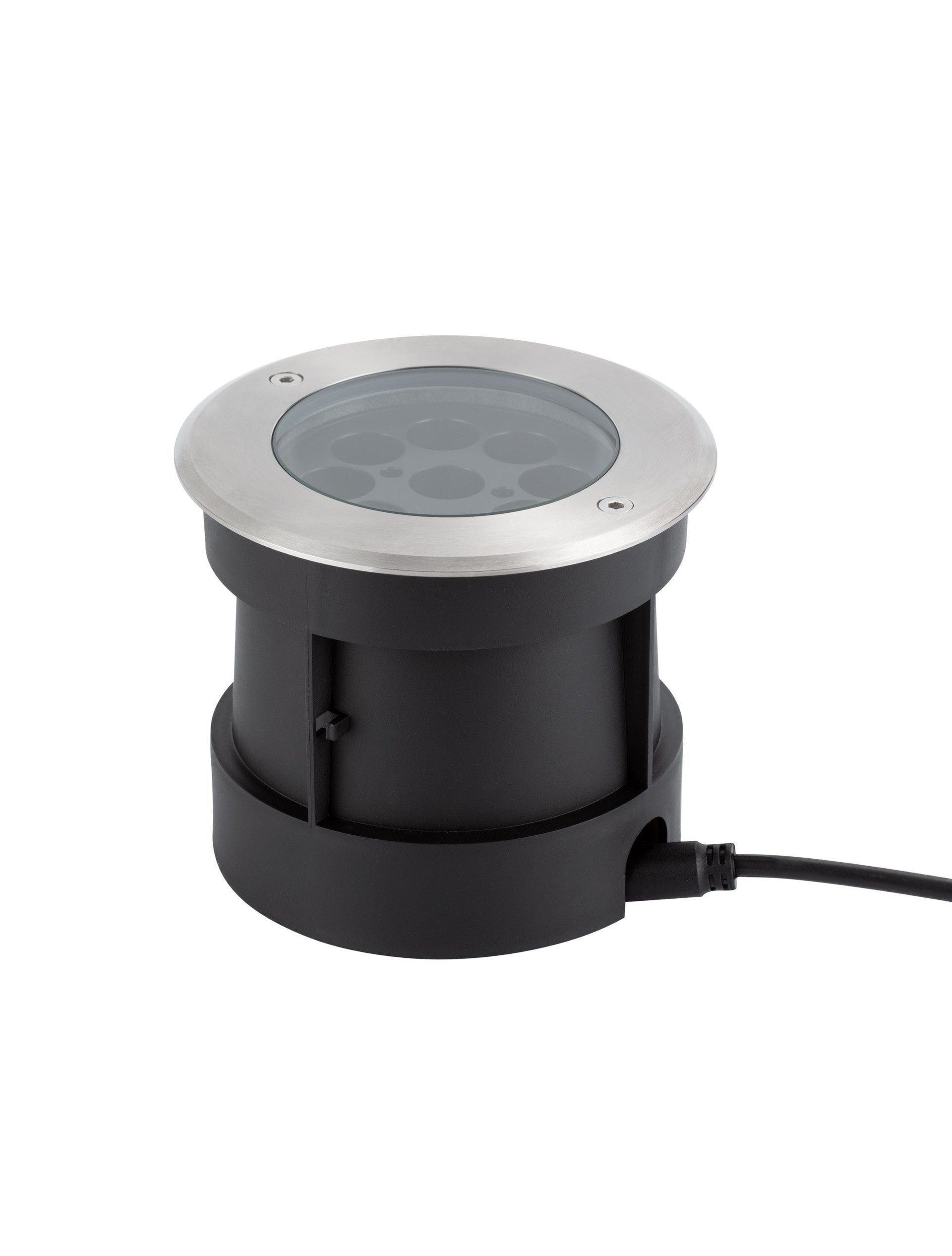 LED спот ТЕСЕН 18W 110-240V IP67 Сребърен ⌀16 H13.5cm 3000K