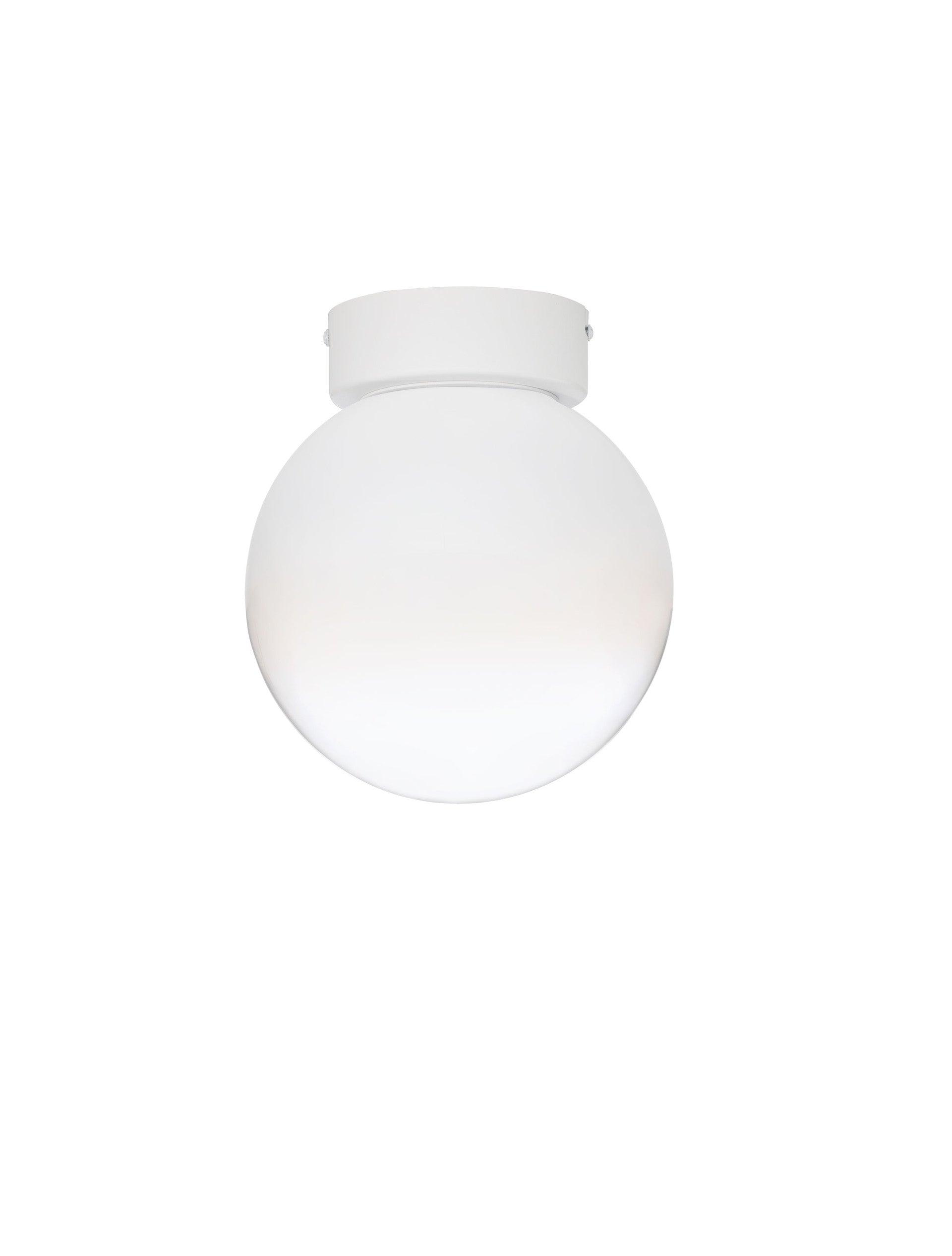 Окачена лампа BOLITA 7W LED димируема, пясъчно бял метал, опалово стъкло