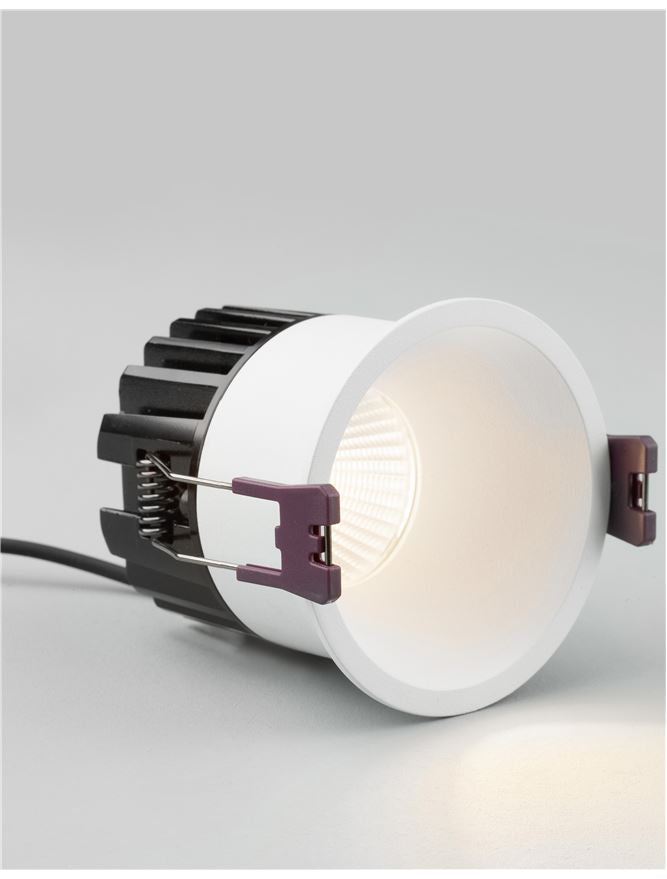 Външен аплик BLADE 12W LED Пясъчно бял алуминий