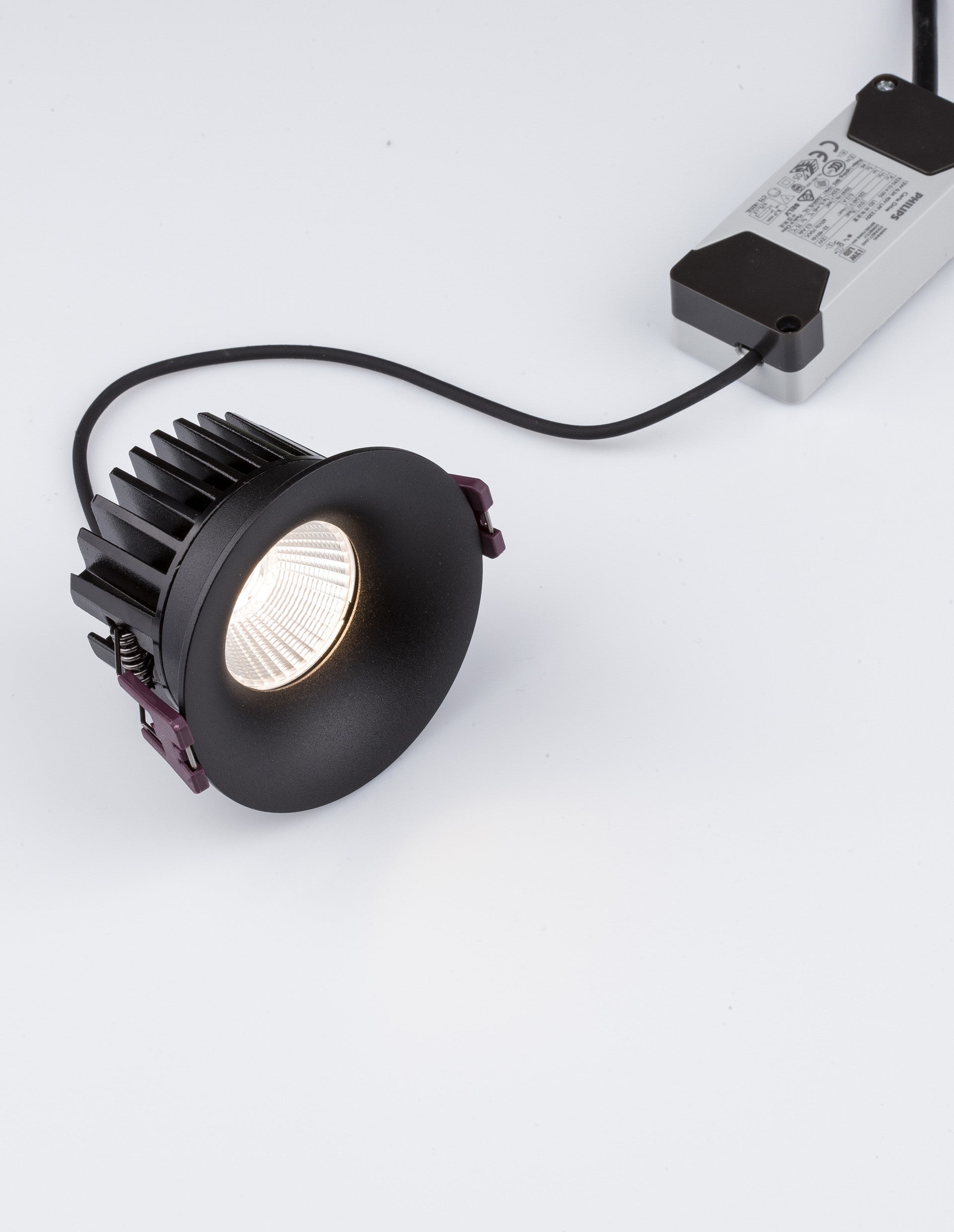 Външен аплик BLADE 12W LED Пясъчно черен алуминий