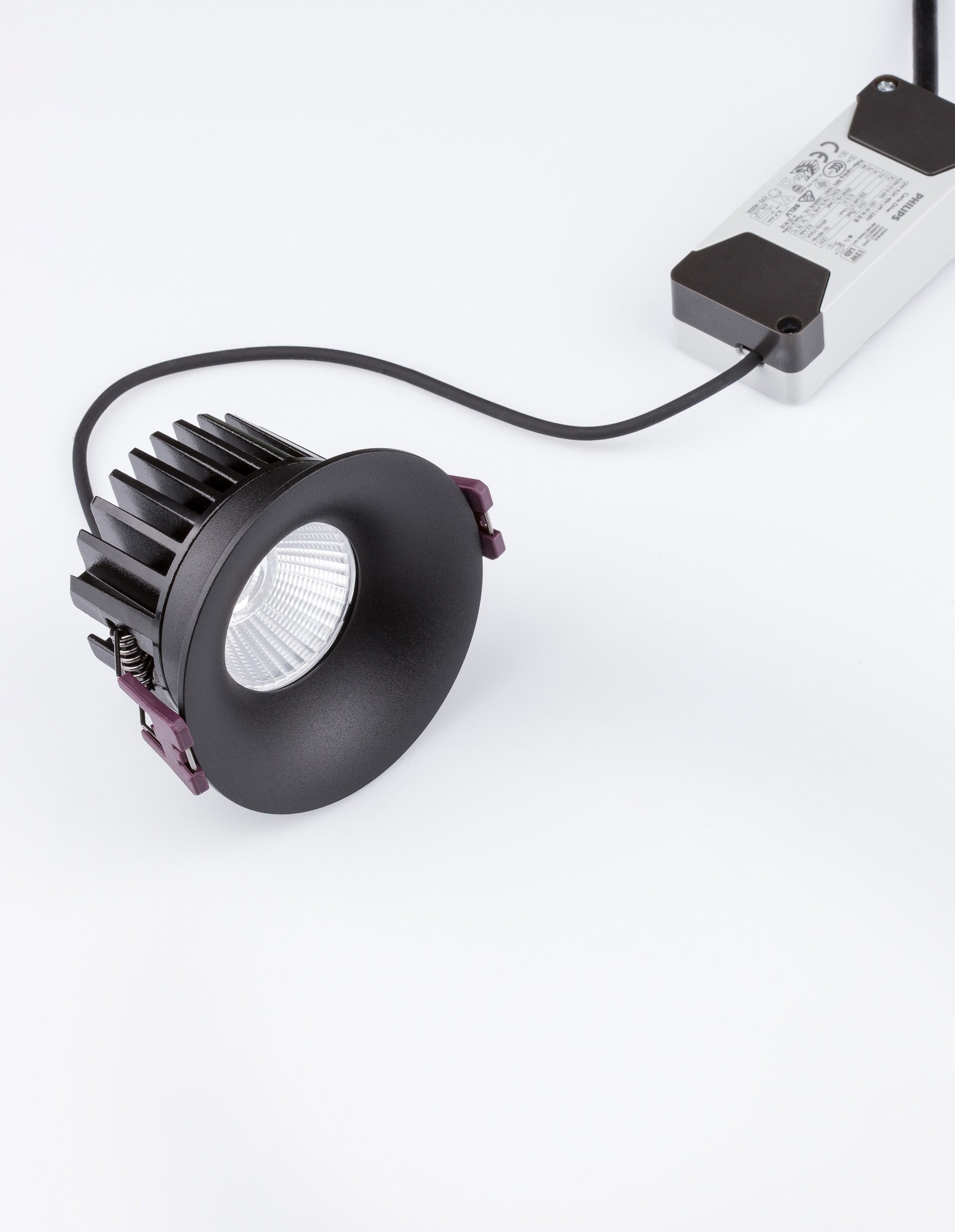 Външен аплик BLADE 12W LED Пясъчно черен алуминий