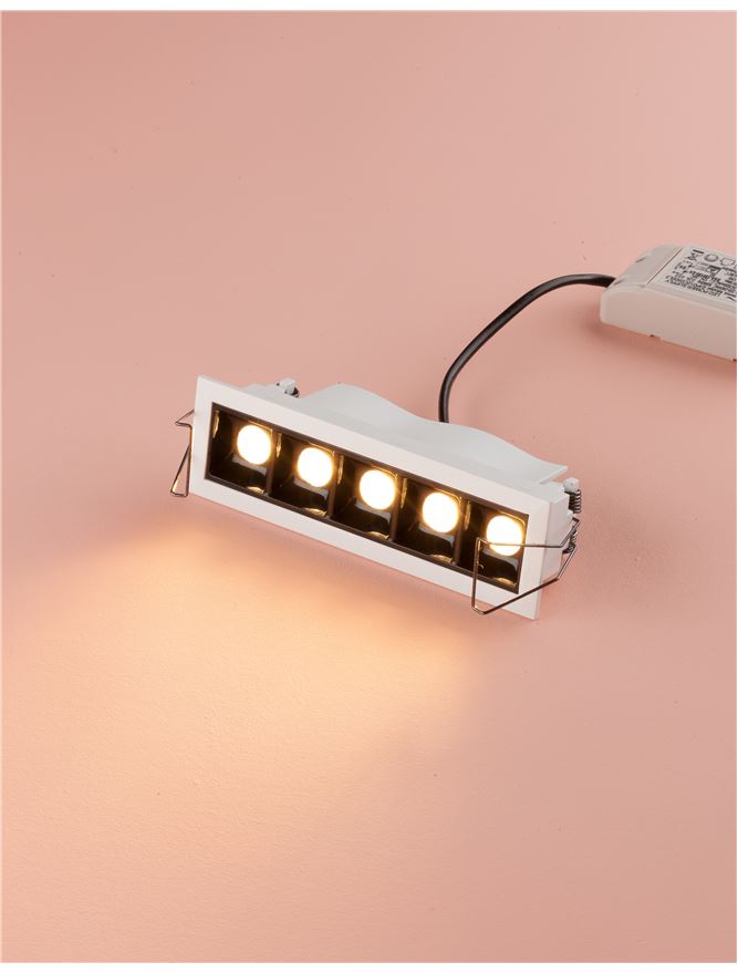 Техническо осветление SWAN 10W Бял и черен Алуминий