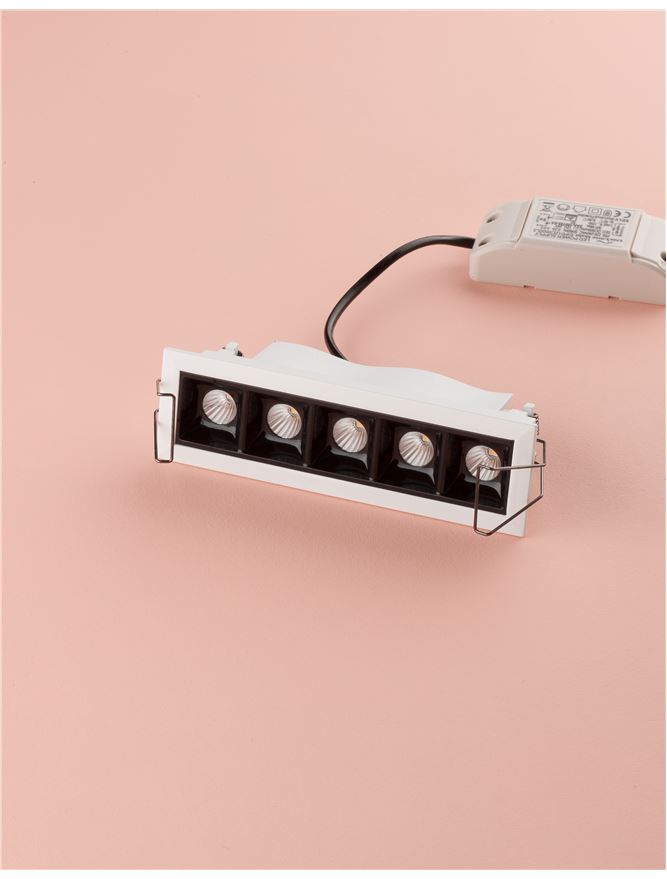 Техническо осветление SWAN 10W Бял и черен Алуминий