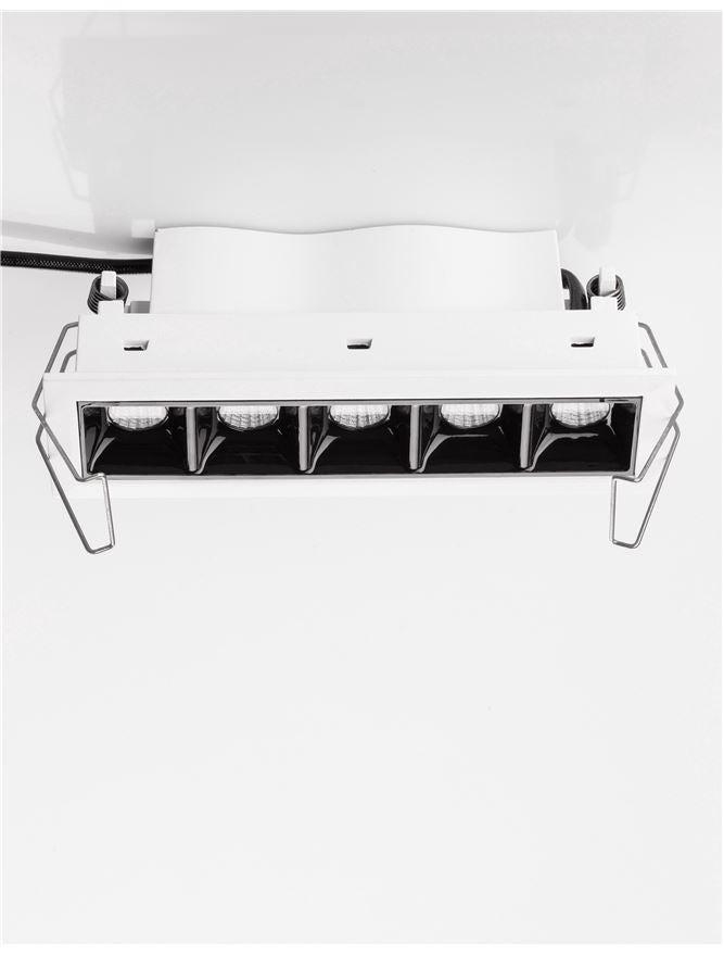 Техническо осветление SWAN 10W Бял и черен Алуминий