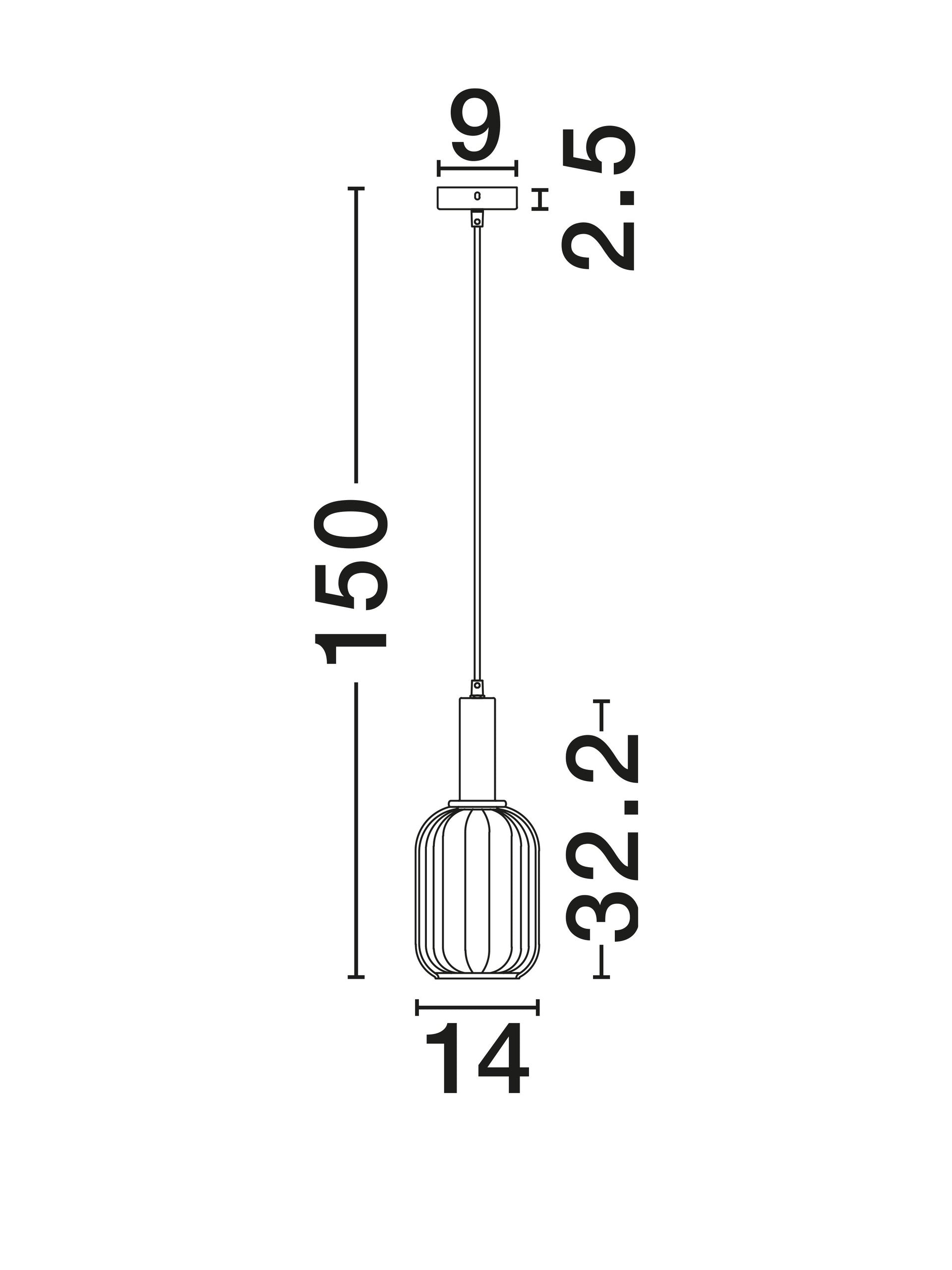 Подова лампа MAHO LED E27 12W 100-240V ⌀14 H150см Опушено стъкло Златист месинг