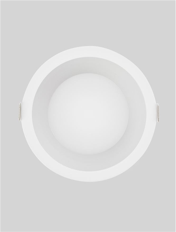 Вградено осветително тяло URBY LED 9W 4000K Бял алуминий вграден