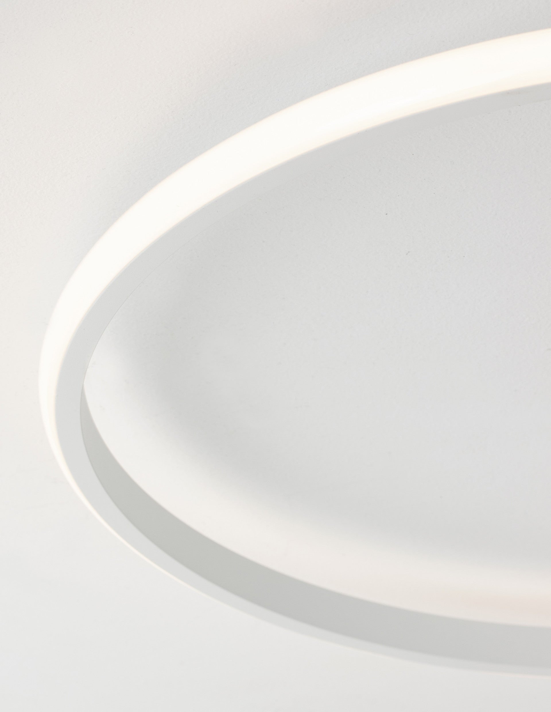 Висящо осветително тяло (пендел) FULINE 32W LED Triac димируем Пясъчно бял алуминий и акрил