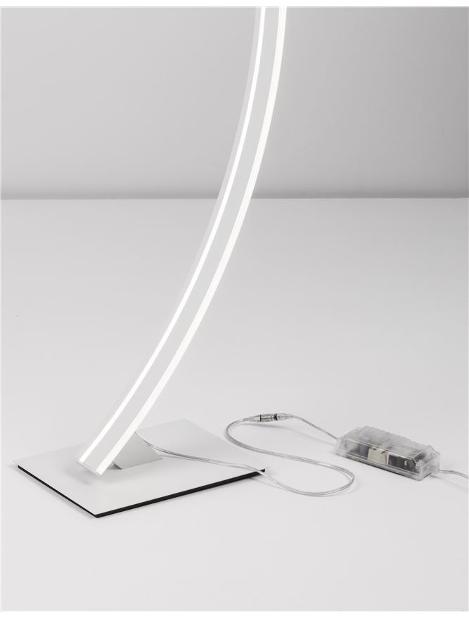 Висящо осветително тяло (пендел) PREMIUM LED 40W Димируем Пясъчно бял алуминий и акрил L20 W56 H150см