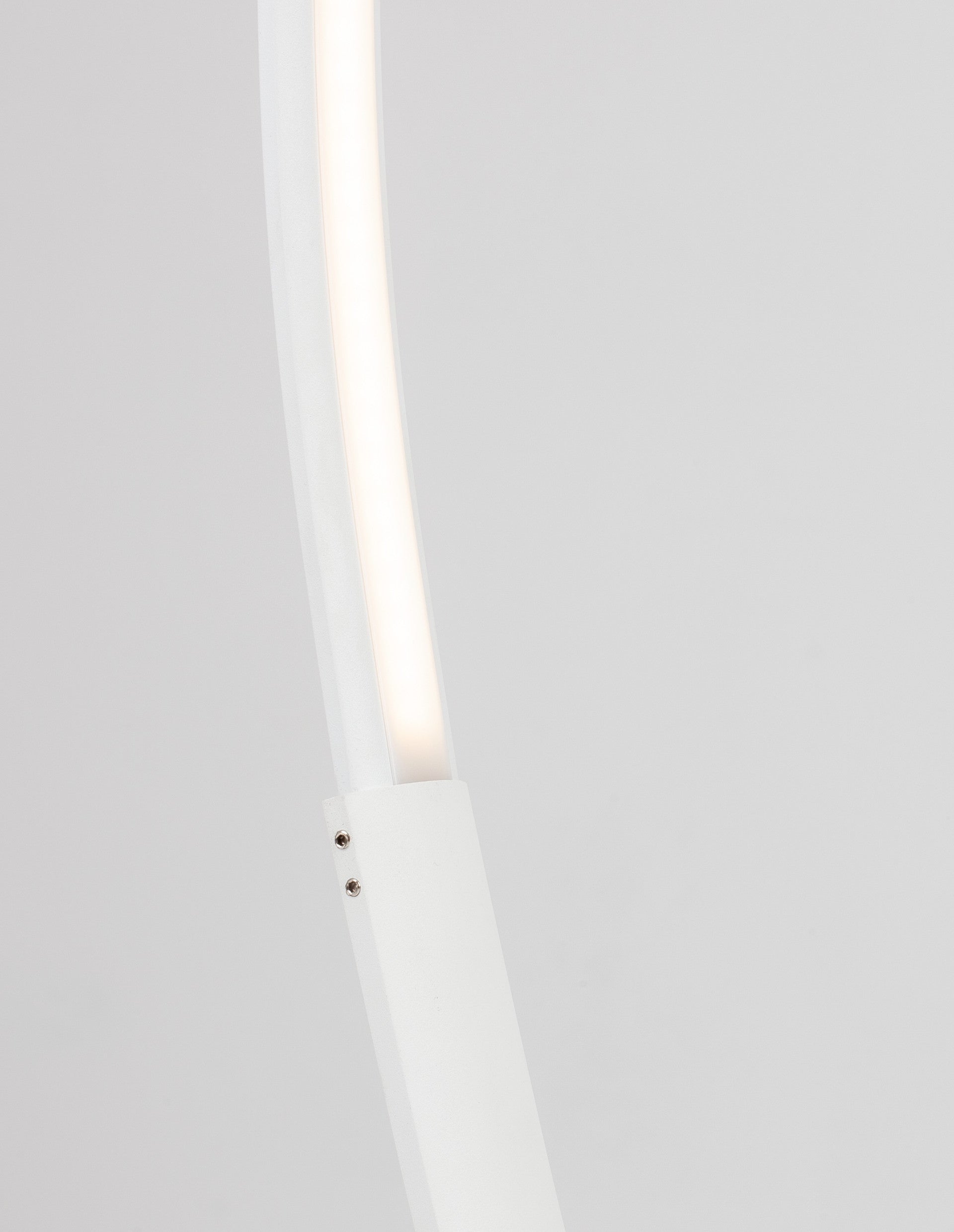 Висящо осветително тяло (пендел) PREMIUM LED 30W Димируем Пясъчно бял алуминий и акрил L26 W94 H172см