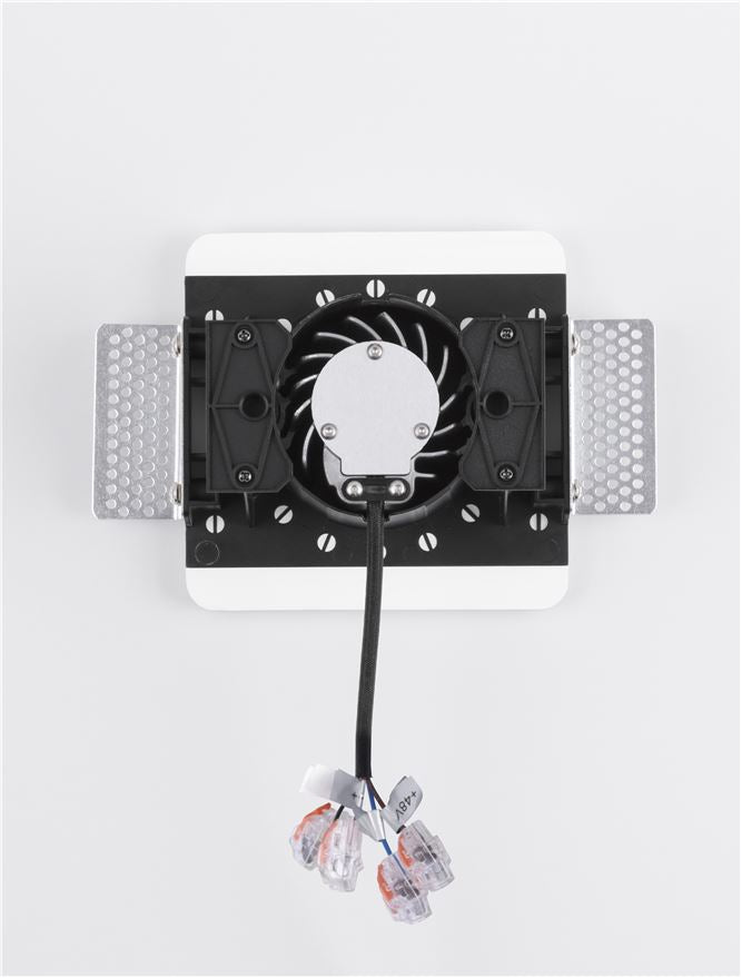 Техническо осветление IMAGINE бял гипсов корпус алуминий PC IP20 L130 H130 W99мм