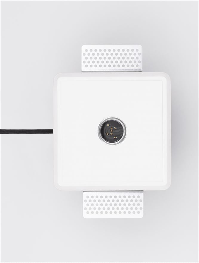 Техническо осветление IMAGINE бял гипсов корпус алуминий PC IP20 L130 H130 W99мм