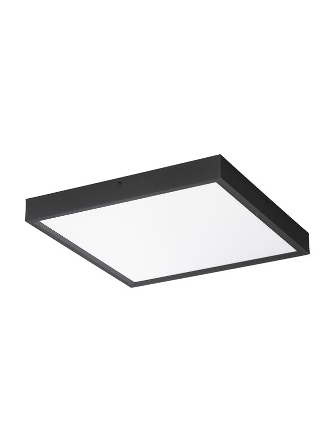 Висящо осветително тяло (пендел) ITOS 32W LED Пясъчно черен алуминий и акрил
