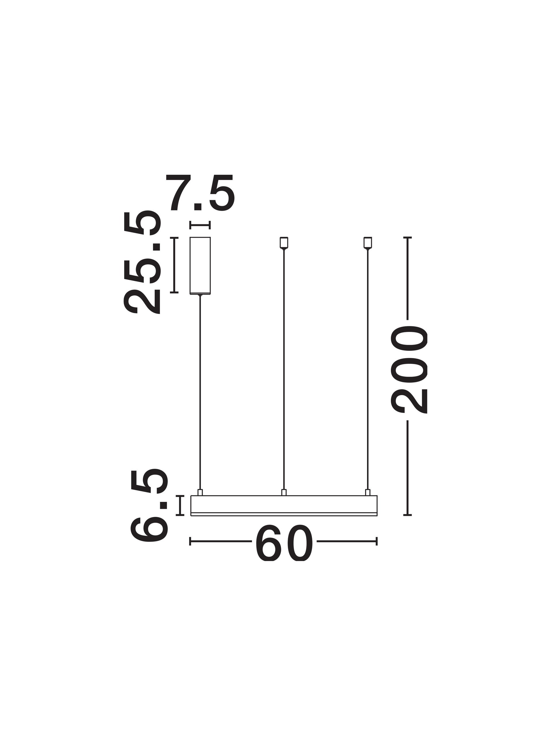 Висящо осветително тяло (пендел) MOTIF 40W LED 2700-6000K Златист месинг алуминий акрил Регулируема височина