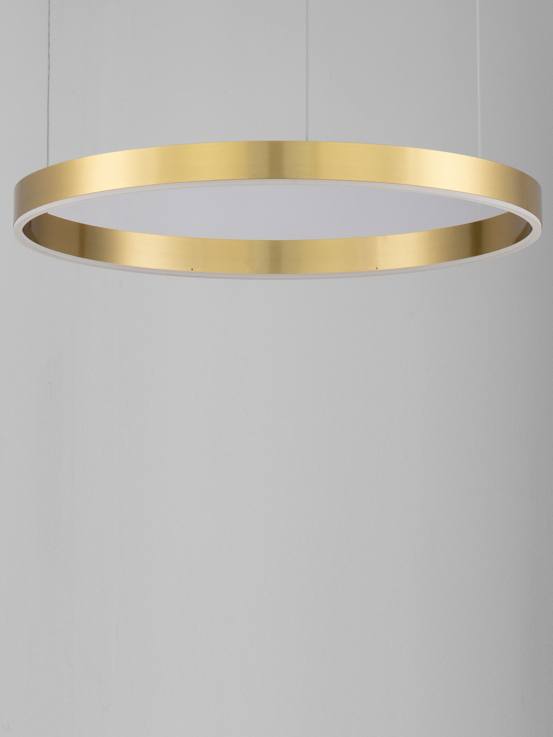 Висящо осветително тяло (пендел) MOTIF 50W LED 2700-6000K Златист месинг алуминий акрил