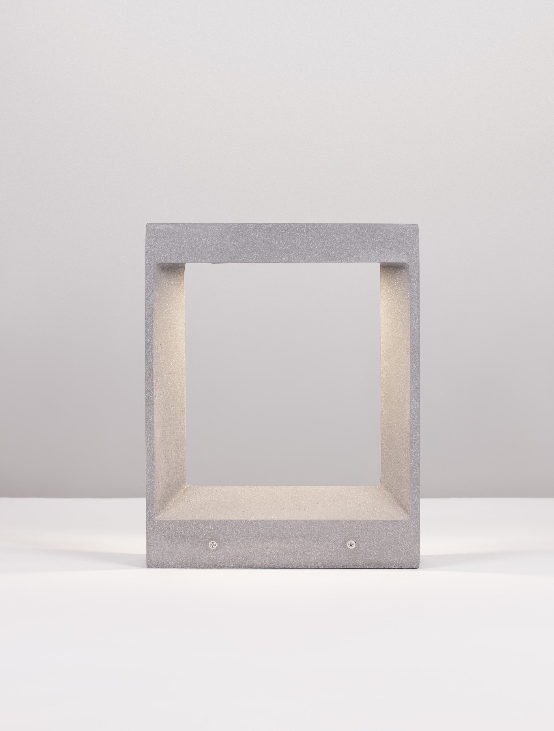 Външен аплик CAIRO 8W Сив бетон стъклен дифузер IP65