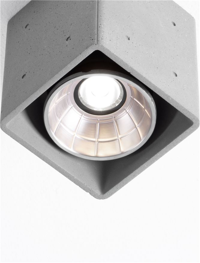 Градинска лампа RITZ 10W Пясъчен сив бетон IP65